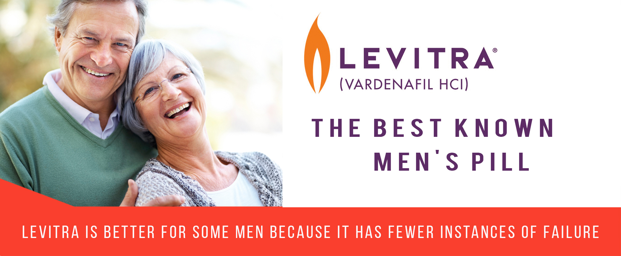 Levitra is better for some men because it has fewer instances of failure